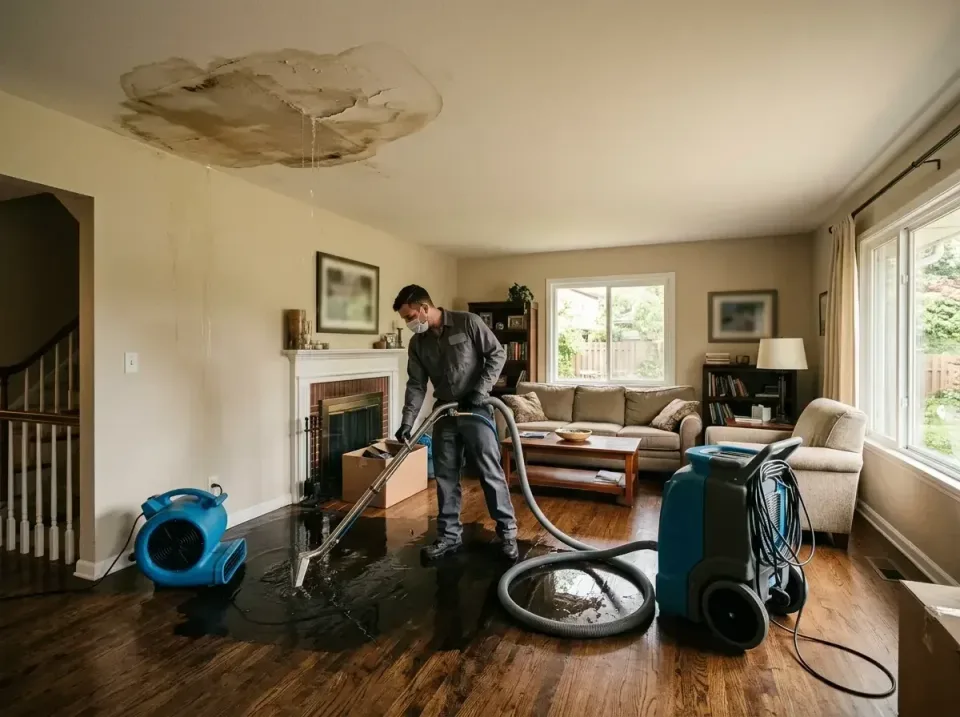 attic-pipe-burst-ceiling-drip-008 — frequently asked questions, Water Damage Restoration & Carpet Care in Pennington Gap, VA